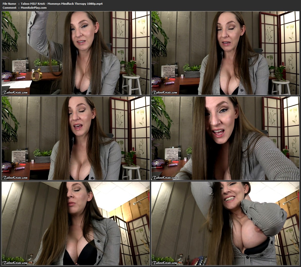Taboo MILF Kristi - Mommy's Mindfuck Therapy