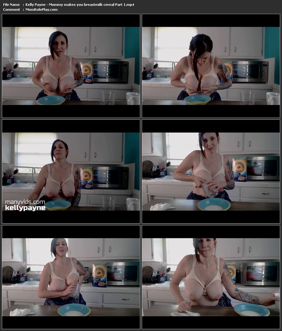 Kelly Payne - Mommy makes you breastmilk cereal Part 1