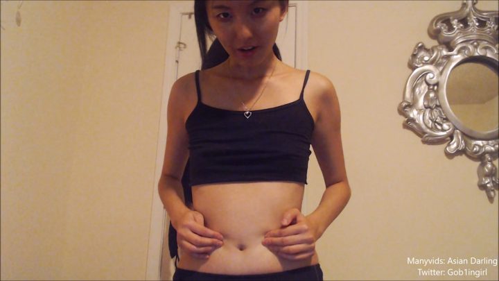 Asian Darling - Step Mom's Belly Button