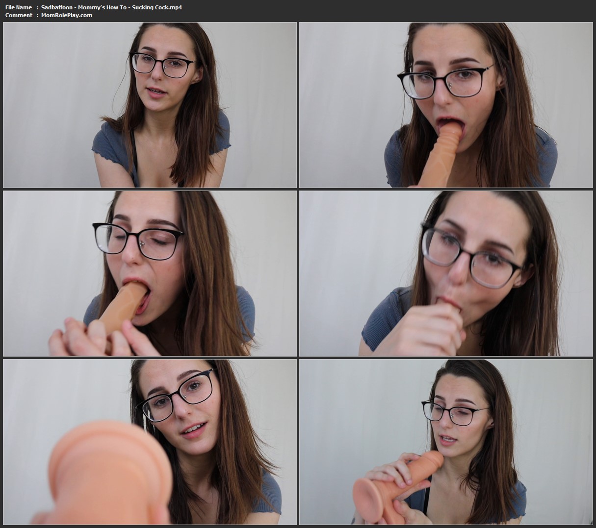 Sadbaffoon - Mommy's How To - Sucking Cock