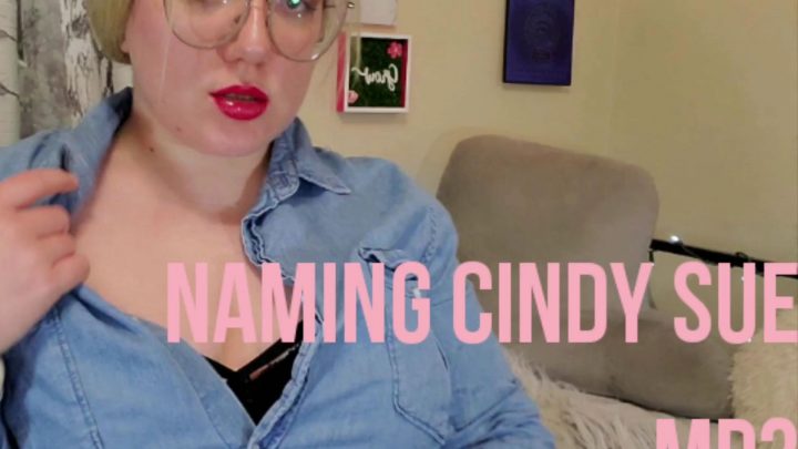 Miss Regina Rae - Naming Cindy Sue (Custom) | Audio Only!
