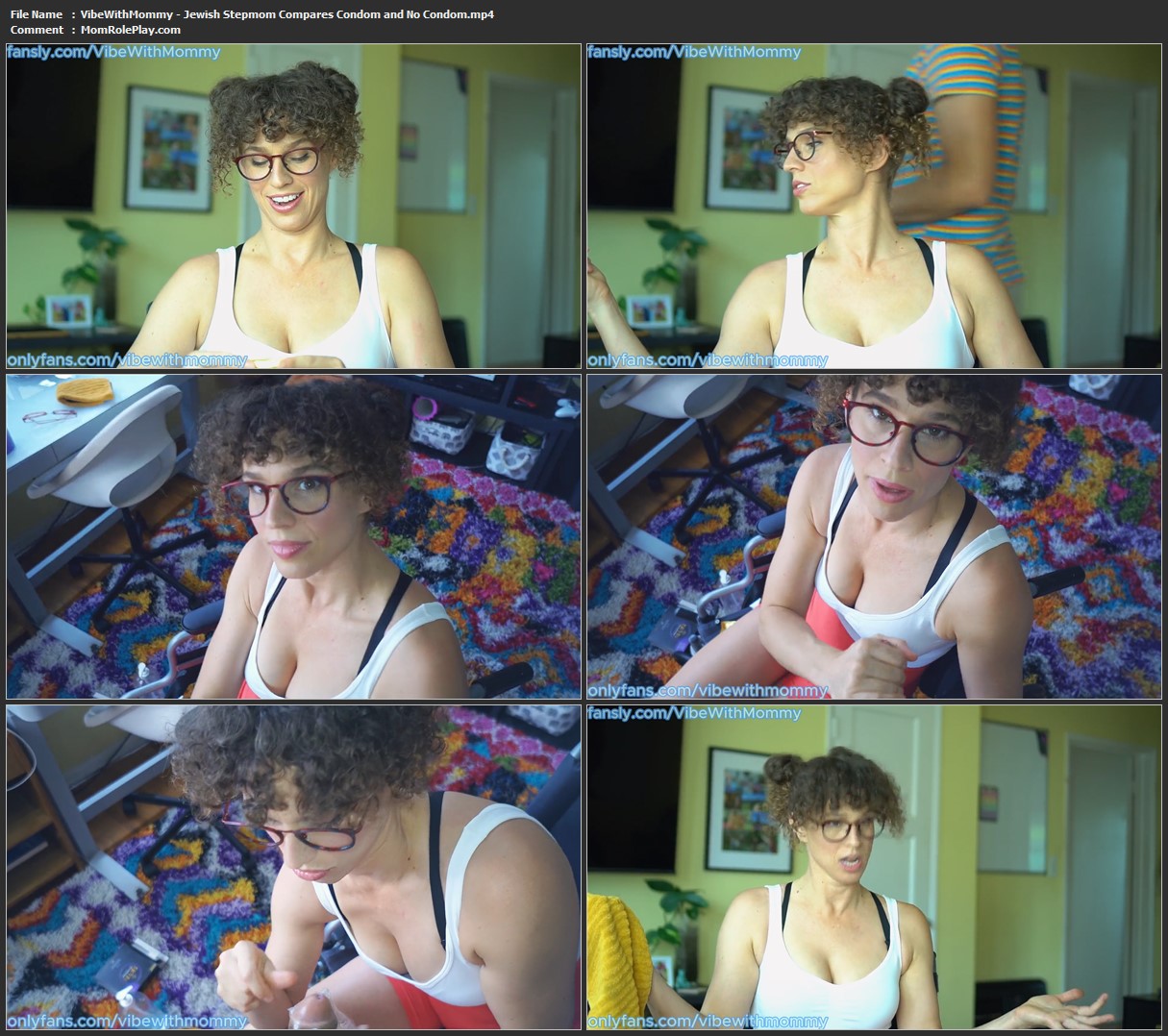 VibeWithMommy - Jewish Stepmom Compares Condom and No Condom