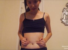 Asian Darling - Step Mom's Belly Button